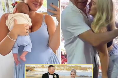 Karoline Leavitt, 27, and husband, Nicholas Riccio 60, are deeply ‘in love’ despite haters and critics